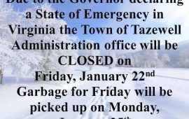 Administration Office Closed Due to Weather